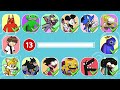 FNF - Guess Character by Their VOICE | Ban Ban, Jumbo, Alphabet Lore F, Rainbow Friends, Pibby....