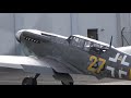 3x MESSERSCHMITT Bf-109 vs. SPITFIRE | Hangar 10 Fly In 2018