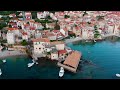 Sailing route from Split, Croatia