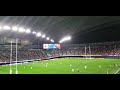 Short clip of Sapporo Dome in Hokkaido, Japan | England Versus Tonga | Rugby World Cup 2019