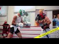 Russian Boxing   Counterpuncher is learning a lesson!