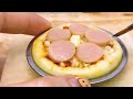 Best Korean Street Food 🐙 Amazing Miniature Stir Fry Spicy Baby Octopus Recipe 🐙 Tiny Cooking