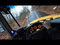 School bus start-up and drive - 2019 IC CE Cummins air brakes