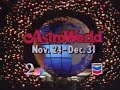 Six Flags Astroworld Holiday in the Park Ad 1988