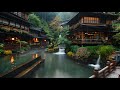 Gentle Rain Symphony: Japanese Garden Rain Sounds and Piano Music for Mindful Relaxation and Sleep