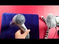 Relaxing Hair Dryer Sound.. 2hrs ASMR  (NO MIDDLE ADS!)
