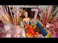 DIY Barbie Theme Candy Cake || Mom's FavTime