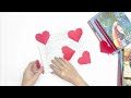 DIY Heart Bookmark Tutorial ❤️| Learn How to Fold an Origami Heart Bookmark  | Jasmine Art