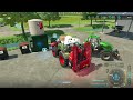 Setting up the Farm and Wheat Harvest | 2000 Cows Farm | Episode #1 | Farming Simulator 22