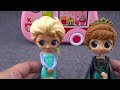 7 Minutes Satisfying with Unboxing Princess Elsa Anna Kitchen Play Set Review Toy | ASMR