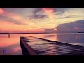 Sunset Waves Sounds | Relaxing Waves to Fall Asleep and Study | 10 Hours White Noise | FULL HD