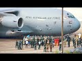 Toàn Cảnh Máy Bay C-17 Chở Quân Nhân Việt Nam Tham Gia Lực Lượng Gìn Giữ Hòa Bình Của Liên Hiệp Quốc