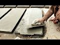 concrete cement ki slab | how to making slab |  work rooftop| create a big bridge with concrete