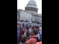 Periscope broadcast in front of the Capitol during Historic Gun Control Sit-In