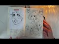 Sketchbook Tour Part 2 | Unlearning my art style and having fun
