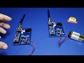 How to Make Wireless Walkie Talkie Using Arduino at Home /  1.5 K.M Range / Optional range 15 km