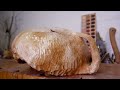 To make the world's biggest kuksa? | Burl bowl | Bake trough | Sloyd | Wood carving | OLORS