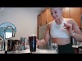 weekend vlog: grwm for the gym, brunch, vacation prep