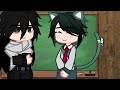 The green cat| Neko Deku AU |Izuku Aizawa | Dadzawa | ft. bakudeku friendship! | Original plot idea?