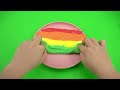 Rainbow SLIME: Looking Numberblocks, Alphablocks, Alphablet Lore Hearts Coloring! ASMR