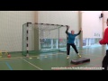 Handball Goalkeeper Training - combo warm up drill
