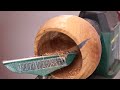 Woodturning a Beautiful Piece of Oak