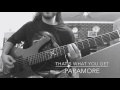 That's What You Get - Paramore [bass cover]