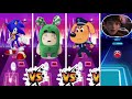 Sonic Prime 🆚 ODDBODS 🆚 Paw Patrol 🆚 Rise of The Guardians.💥 Tiles Hop Games 🎶🎯