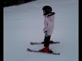 Rylee skis Brighton Utah.