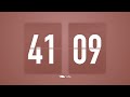 60 Minutes Countdown Timer Flip Clock 🎵 / +Ambient🧘‍♀️+ Bells🔔