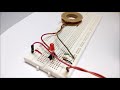 How to make induced emf detector