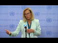 UN Senior Official on Gaza - Media Stakeout | Security Council | United Nations