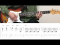 Michael Jackson - Billie Jean (guitar cover with tabs & chords)