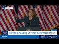 Harris lays out career as prosecutor against Trump's past | U.S. ELECTION