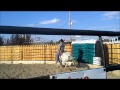Horse tries to buck me off!!.....SLOW MOTION too!