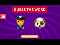 Guess the Word Challenge! Can You Decode 50 Words Using Emojis? 😄🔍 #EmojiQuiz #WordChallenge