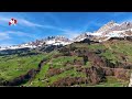 Amazing Waterfall Stäubifall Switzerland Walking Tour & Drone Shots🇨🇭