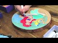 Fun Disney's Ariel Painting with Arrtx Paint Markers