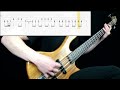 Metallica - Enter Sandman (Bass Cover) (Play Along Tabs In Video)