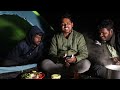 12 Hours Camping on Railway Track Challenge 🔥🔥 రైలు పట్టాల పై 12 గంటలు...😲😲 Telugu Experiments