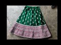 Readymade లెహాంగా నడుము లూస్& లెన్త్ ఎలా తగ్గించుకోవాలి||Semi stitched lehanga stiching #lehanga