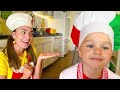 Les enfants apprennent à cuisiner une pizza et à s'entraider