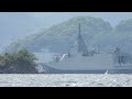 Stealth Frigate Ship 舞鶴 新造艦 やはぎ 初来航 もがみ型 護衛艦 海上自衛隊 FFM ステルス艦