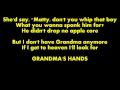 Bill Withers - Grandma's Hands lyrics