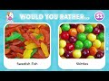 Would You Rather...? Junk Food Edition 🍟🍔🍫