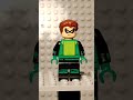 How to make a Lego Green Lantern without using any pieces from him #shorts #lego #legocustom #dc