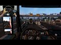 Transporting motorcycle parts | Euro Truck Simulator 2 | Logitech G29 Gameplay