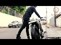 The Best Yamaha RX135 Cafe Racer ridden by Bel Sayson