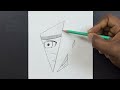 Easy to draw | how to draw Naruto in broken mirror 🪞 step-by-step