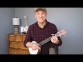Bluegrass Ukulele Techniques - Good Old Mountain Dew - Banjo Uke
